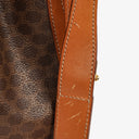 Celine Vintage Macadam Triomphe Drawstring Bucket Bag
