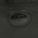 Gucci Interlocking Black Leather Bucket Bag