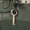 Chloe Paddington Green Leather Satchel Bag