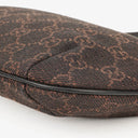 Gucci Brown GG Monogram Shoulder Bag