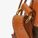 Celine Vintage Macadam Triomphe Drawstring Bucket Bag