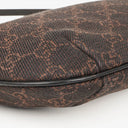 Gucci Brown GG Monogram Shoulder Bag