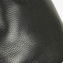 Gucci Interlocking Black Leather Bucket Bag