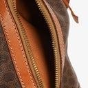 Celine Vintage Macadam Triomphe Drawstring Bucket Bag
