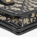 Christian Dior Oblique Nano Blue 30 Montaigne Pouch