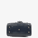 Gucci Navy Patent Leather Soho Top Handle Tote Bag