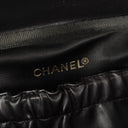 Chanel Black Quilted Leather Vanity Case