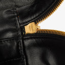 Chanel Black Quilted Leather Vanity Case