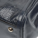 Gucci Navy Patent Leather Soho Top Handle Tote Bag