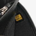 Chanel Black Lambskin Quilted Yen Wallet&nbsp;