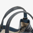 Gucci Navy Patent Leather Soho Top Handle Tote Bag