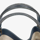 Gucci Navy Patent Leather Soho Top Handle Tote Bag