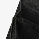 Chanel Black Lambskin Quilted Yen Wallet&nbsp;