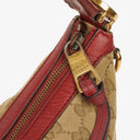 Gucci Miss GG Original Beige/Raspberry GG Canvas Hobo Bag