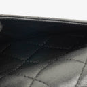 Chanel Black Lambskin Quilted Yen Wallet&nbsp;