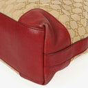 Gucci Miss GG Original Beige/Raspberry GG Canvas Hobo Bag