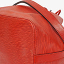Louis Vuitton Petit Noe Red EPI Leather Shoulder Bag
