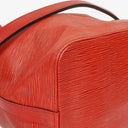Louis Vuitton Petit Noe Red EPI Leather Shoulder Bag