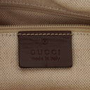 Gucci Beige/Brown Diamante Canvas Sukey Shoulder Hobo Bag