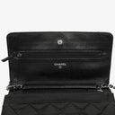 Chanel Black Leather Wallet on Chain WOC&nbsp;
