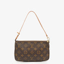 Louis Vuitton Pochette Accessoires Monogram Canvas Clutch Handbag