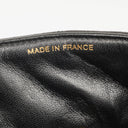 Chanel Kelly Top Handle Caviar Black Quilted Leather Bag