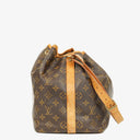 Louis Vuitton Petit Noe Monogram Canvas Shoulder Bag