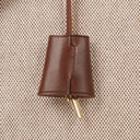 Hermes Herbag Brown PM Vache Hunter Toile 2 Way Bag