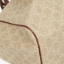 Gucci Beige/Brown Diamante Canvas Sukey Shoulder Hobo Bag