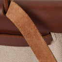 Hermes Herbag Brown PM Vache Hunter Toile 2 Way Bag
