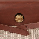 Hermes Herbag Brown PM Vache Hunter Toile 2 Way Bag