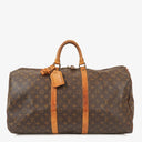 Louis Vuitton Keepall 55 Monogram Canvas Travel Bag