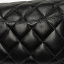 Chanel Black Leather Wallet on Chain WOC&nbsp;