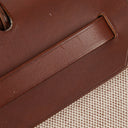 Hermes Herbag Brown PM Vache Hunter Toile 2 Way Bag