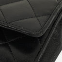 Chanel Black Leather Wallet on Chain WOC&nbsp;