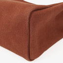 Hermes Herbag Brown PM Vache Hunter Toile 2 Way Bag