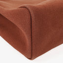 Hermes Herbag Brown PM Vache Hunter Toile 2 Way Bag