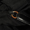 Prada Tessuto Nylon Twin Pockets Drawstring Backpack