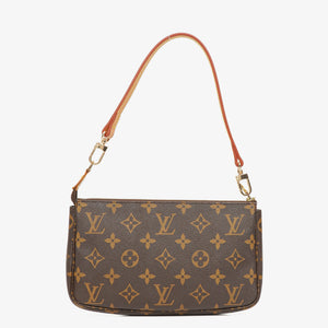 Louis Vuitton Pochette Accessoires Monogram Canvas Clutch Handbag