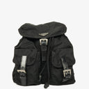 Prada Tessuto Nylon Twin Pockets Drawstring Backpack