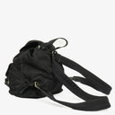 Prada Tessuto Nylon Twin Pockets Drawstring Backpack