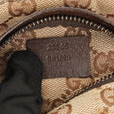 Gucci GG Multicolour Beige/Brown Monogram Canvas Belt Bag