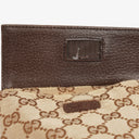 Gucci GG Multicolour Beige/Brown Monogram Canvas Belt Bag