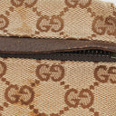 Gucci GG Multicolour Beige/Brown Monogram Canvas Belt Bag