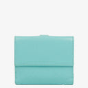 Gucci Turquoise Microguccissima Leather Jackie Compact Wallet
