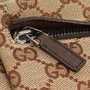 Gucci GG Multicolour Beige/Brown Monogram Canvas Belt Bag