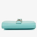 Gucci Turquoise Microguccissima Leather Jackie Compact Wallet