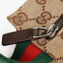 Gucci GG Multicolour Beige/Brown Monogram Canvas Belt Bag
