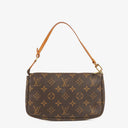 Louis Vuitton Pochette Accessoires Monogram Canvas Clutch Handbag