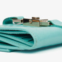 Gucci Turquoise Microguccissima Leather Jackie Compact Wallet